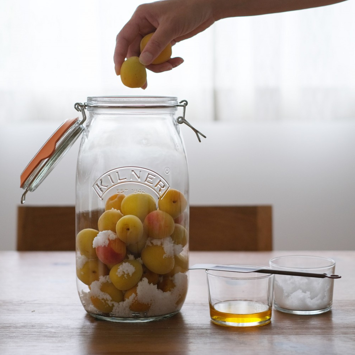 KILNER（キルナー） 保存容器 2個セット KILNER ROUND CLIPTOP JAR 1.5