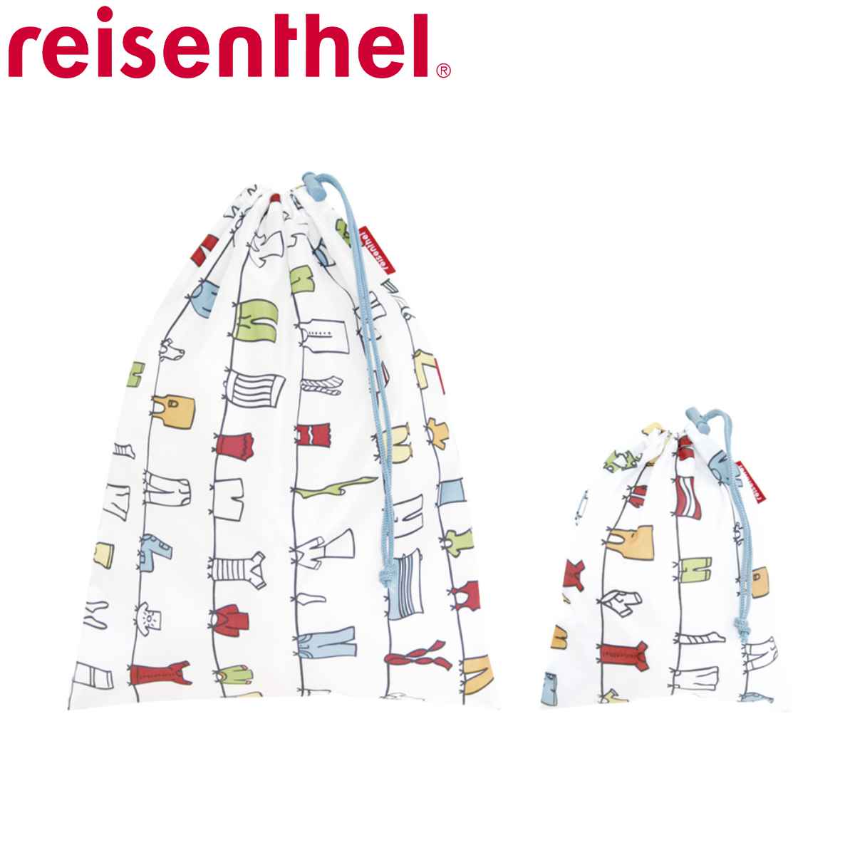 ポーチ ライゼンタール LAUNDRY ORGANIZER SET COLORFUL （ reisenthel トラベルポーチ ランドリーバッグ 2点セット 収納 旅行 トラベル 巾着 出張 小物入れ ）