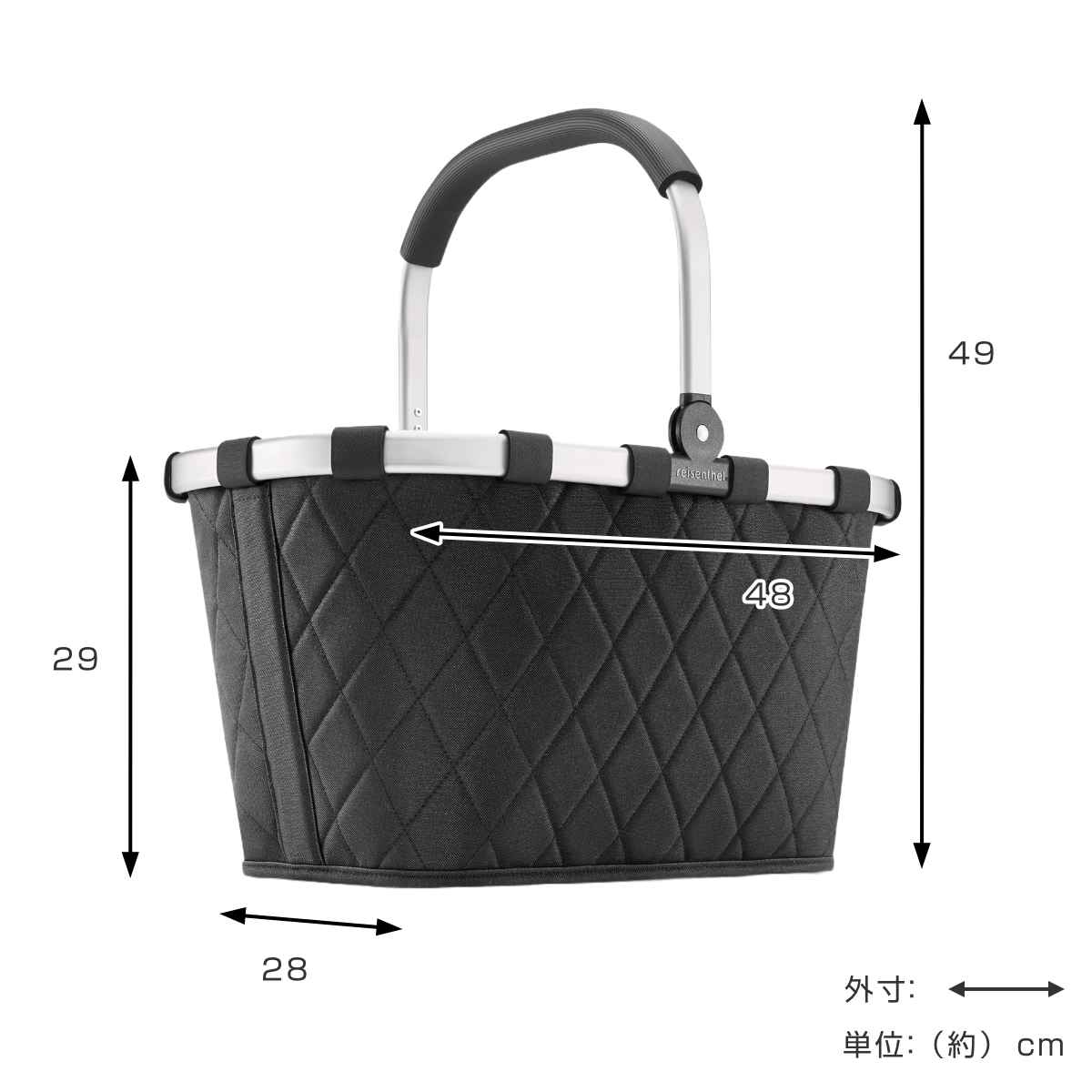 買い物かご ライゼンタール CARRYBAG RHOMBUS （ reisenthel キャリー