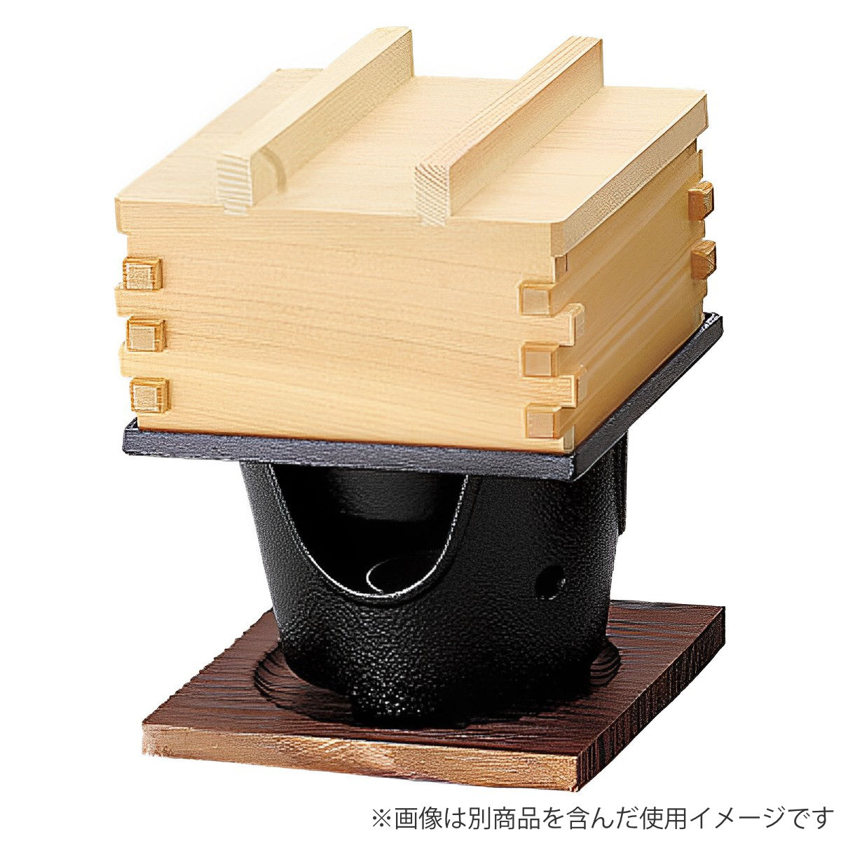 せいろ用水入れ 角型 S 日本製 （ せいろ用 水入れ 蒸籠用 蒸篭用 蒸し 