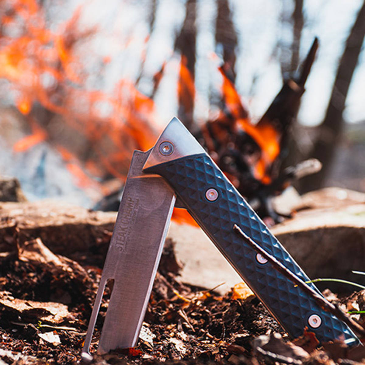 アウトレット）包丁 STEAK CHAMP CHEF'S OUTDOOR FOLDING KNIFE 12cm