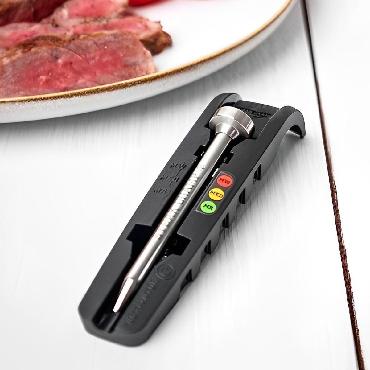 アウトレット）ステーキ STEAK CHAMP 焼き具合 THERMOMETER 3 COLOR 