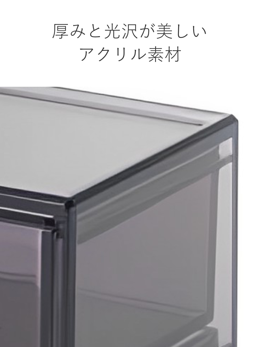 SALUS 小物入れ 洗面所 ファセタ 3段ボックス （ セイラス 収納 小物