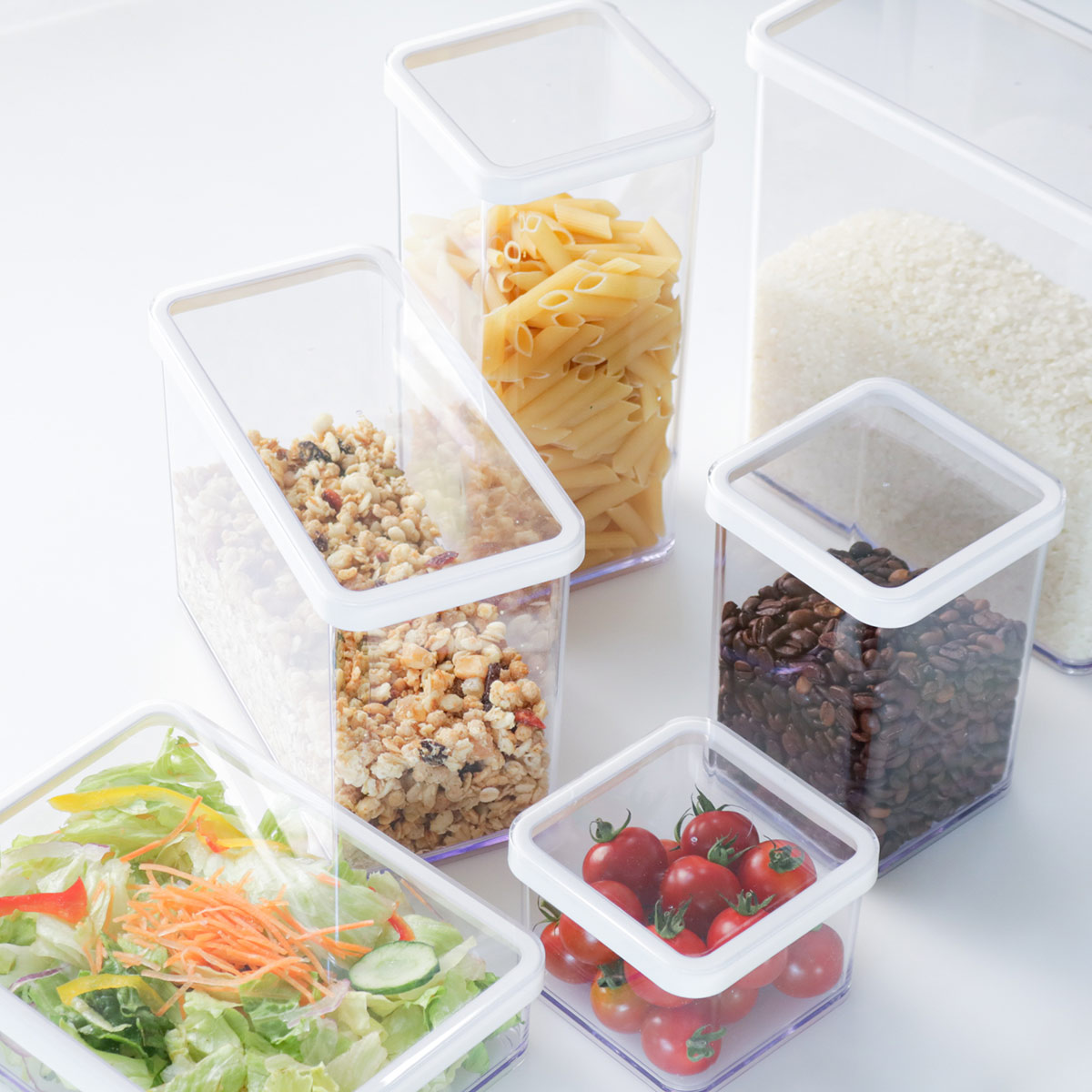 ViV（ヴィヴ） 保存容器 1.5L VIVコンテナ スクエア 1500 viv