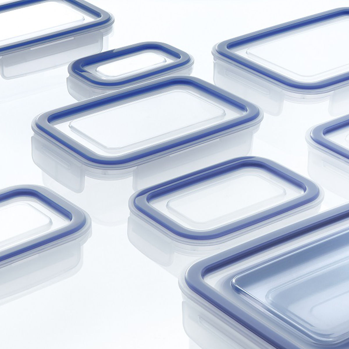 Lustroware（ラストロウェア） 保存容器 650ml 深型 イージーケア 4点