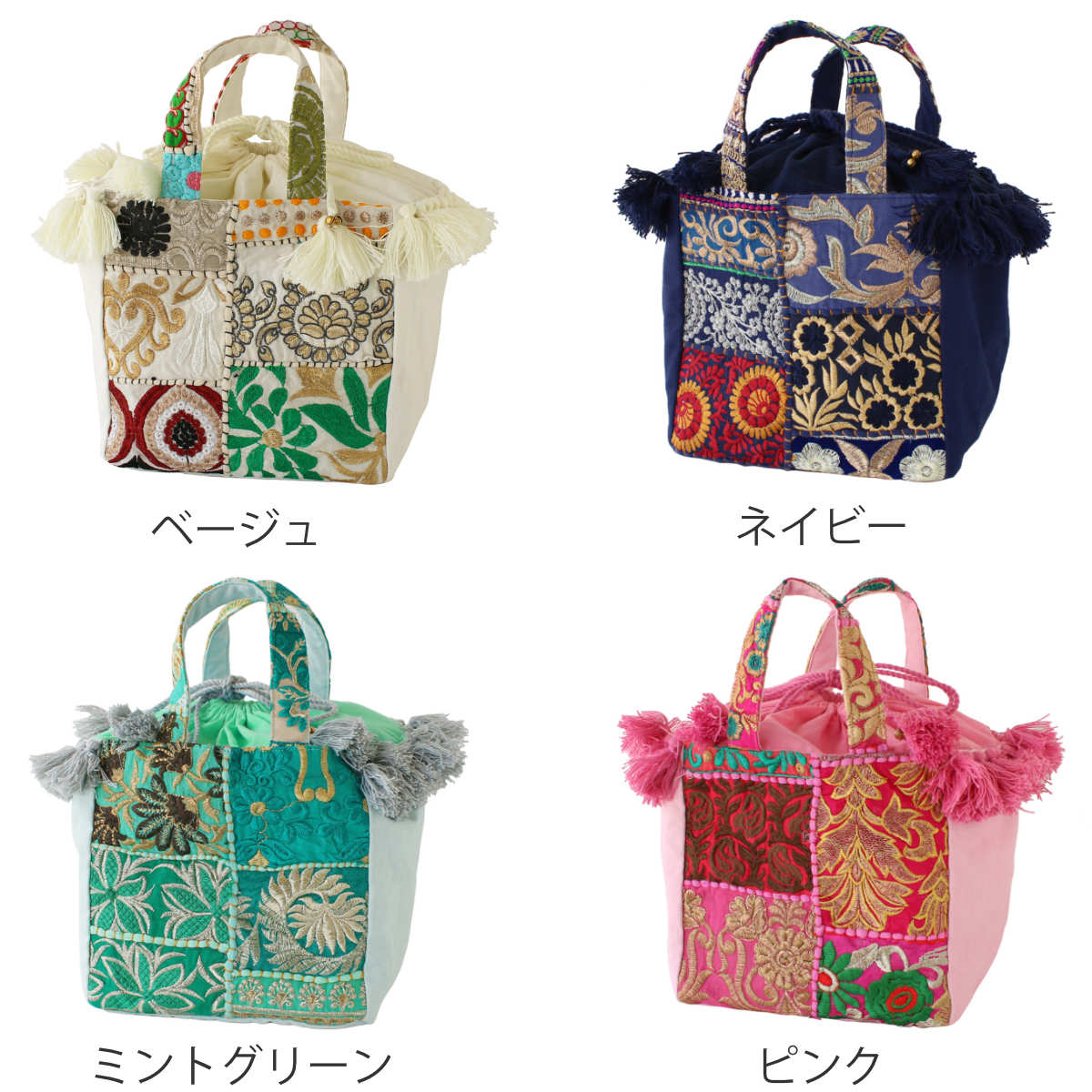 トートバッグ カンバディアパッチ 巾着 レディース （ カンバディア