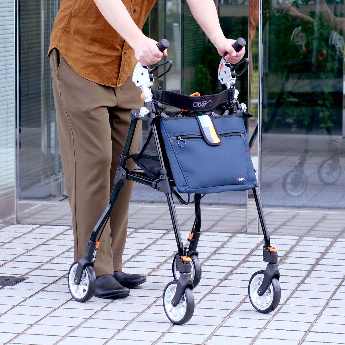 Uber（ユーバ） 歩行車 スリムフィット ラージサイズ おしゃれ 介護 