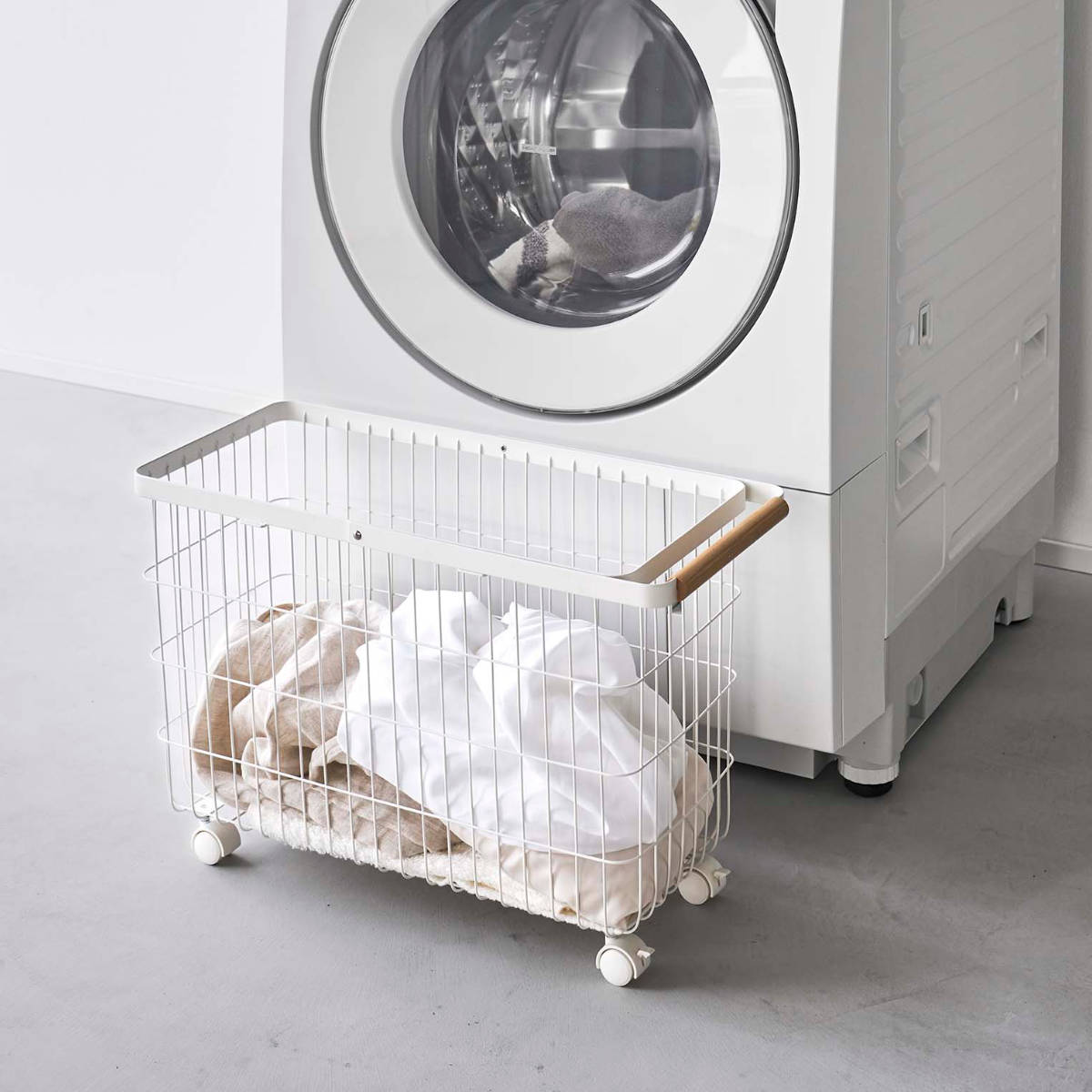 tosca（山崎実業） 山崎実業 tosca ランドリーバスケット トスカ