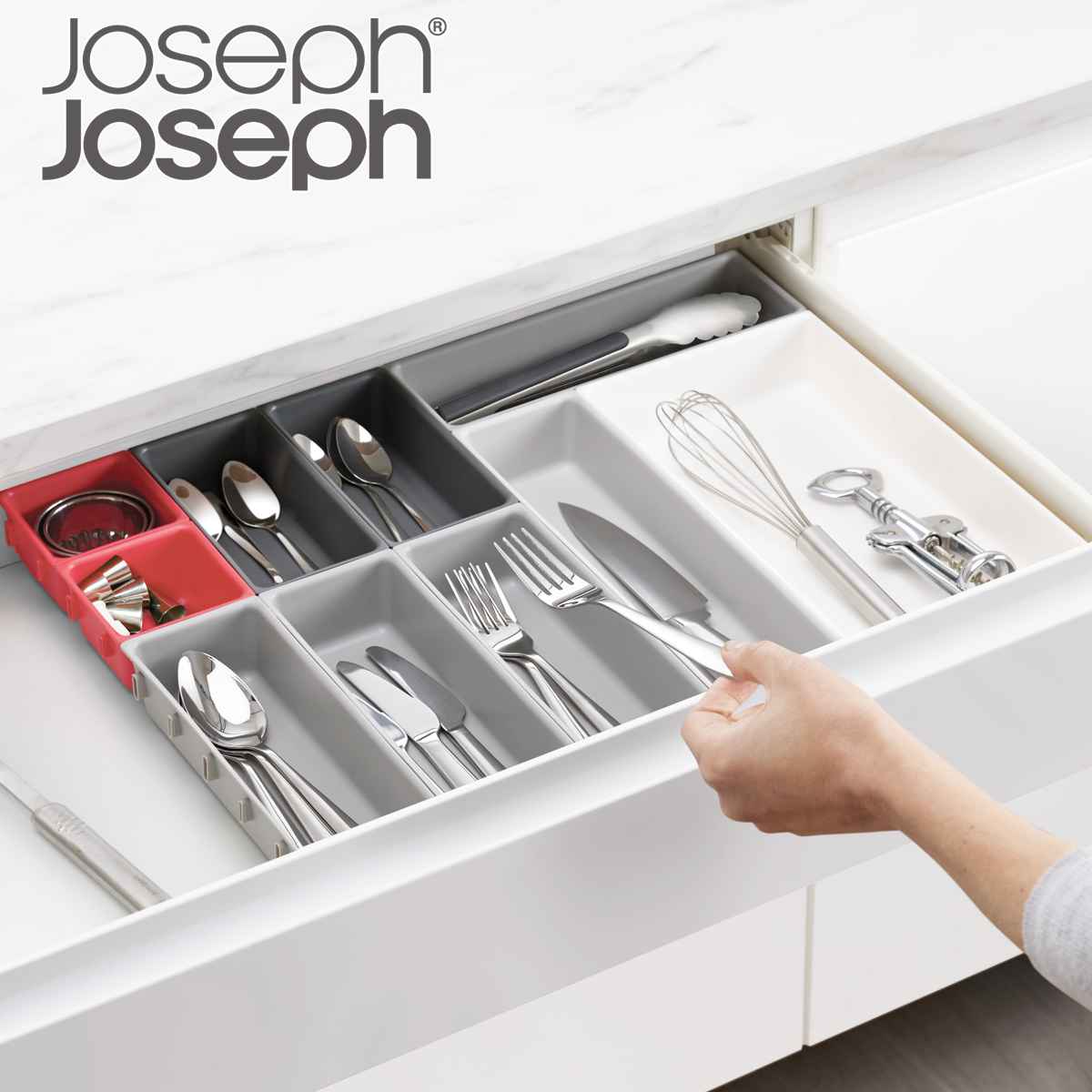 Joseph Joseph（ジョセフジョセフ） カトラリーケース デュオ 10ピース