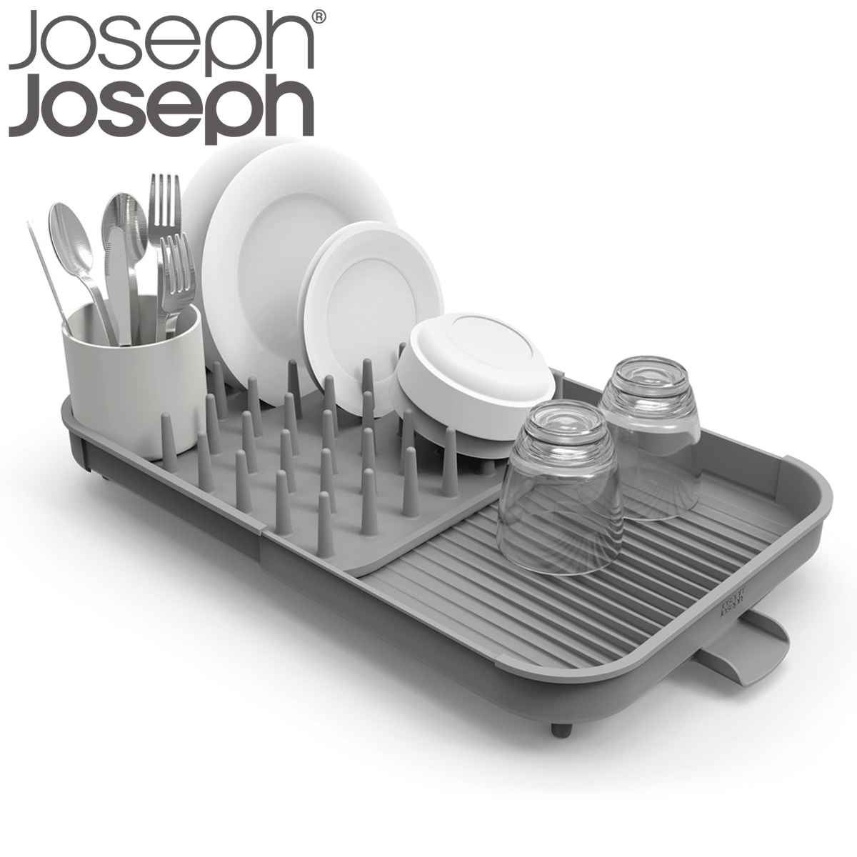 Joseph Joseph（ジョセフジョセフ） 水切りラック デュオ エクスパン