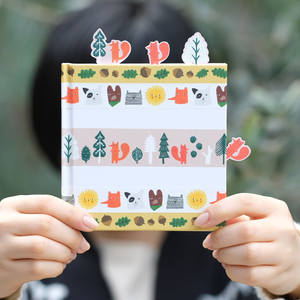 マスキングテープ mt Donna Wilson 葉っぱとどんぐり 15mm×7m