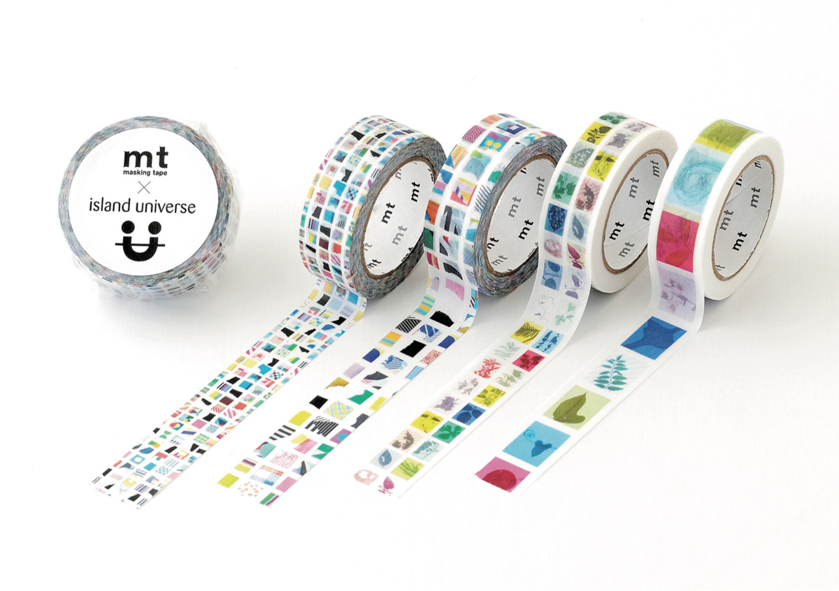 マスキングテープ mt island universe Flags L 15mm×7m （ マステ カモ