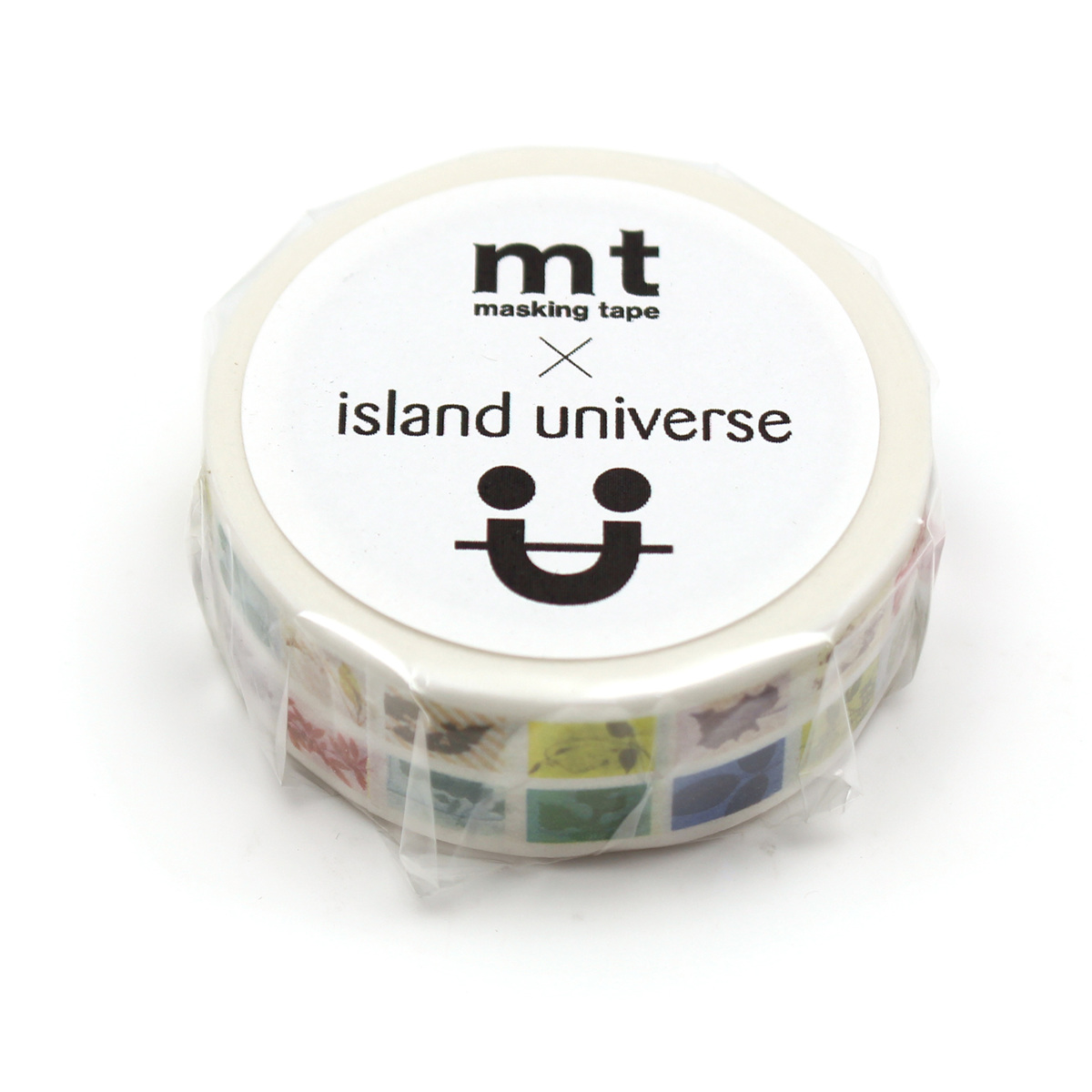 マスキングテープ mt island universe Flags・leaf S 15mm×7m