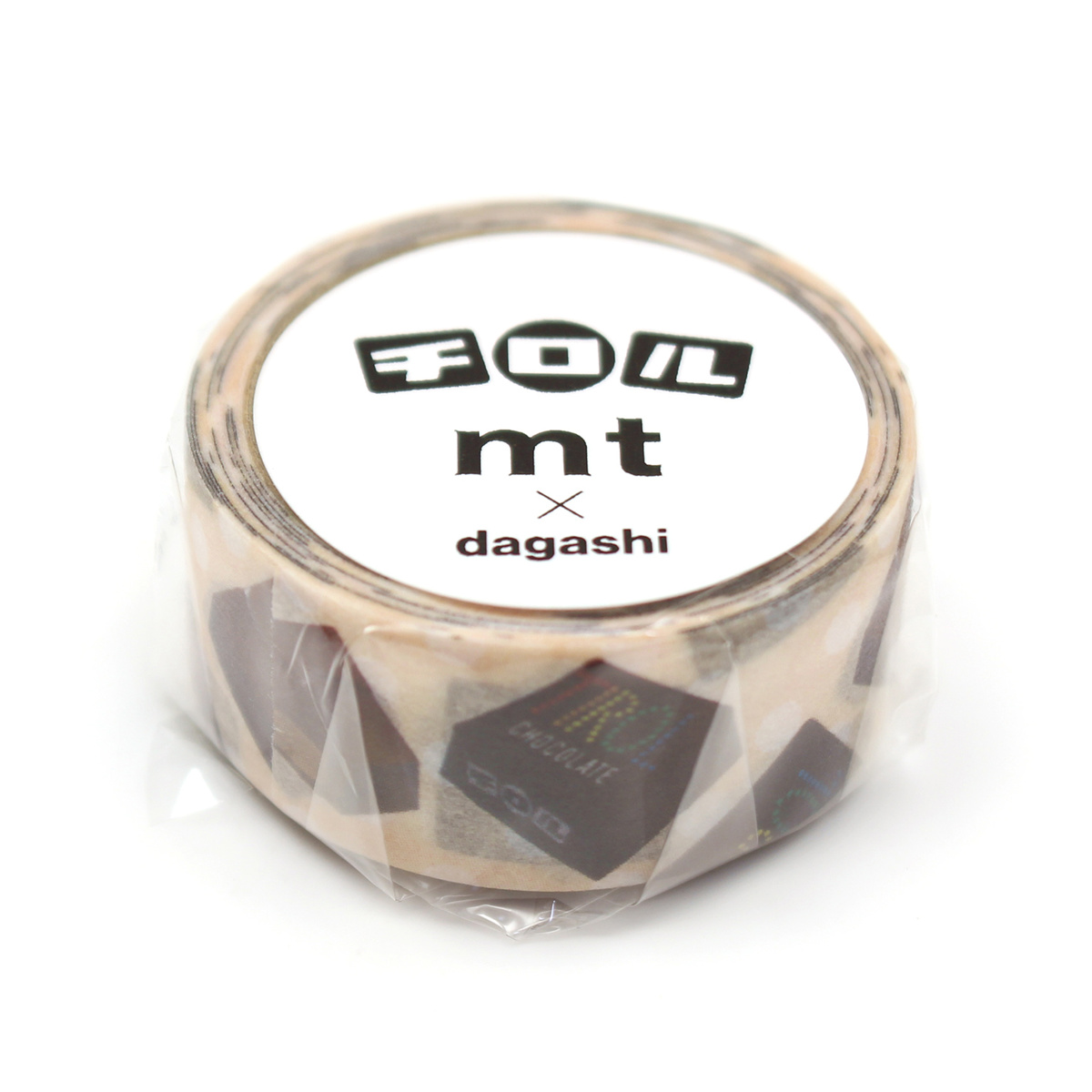 マスキングテープ mt 駄菓子 コーヒーヌガー 15mm×3m （ マステ カモ井