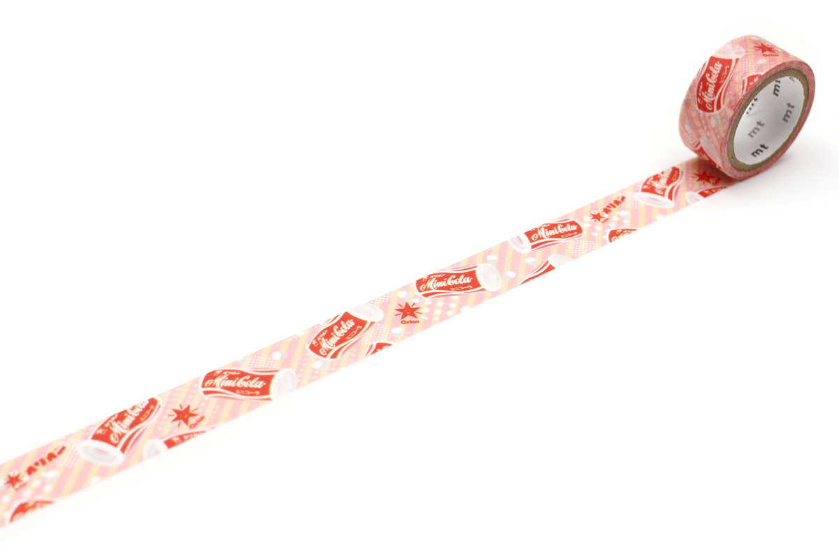 マスキングテープ mt 駄菓子 ミニコーラ 15mm×3m （ マステ カモ井