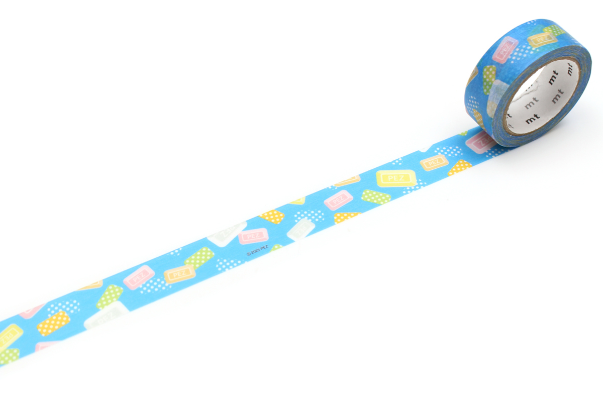 マスキングテープ mt PEZ ランダムキャンディ 15mm×7m （ マステ カモ