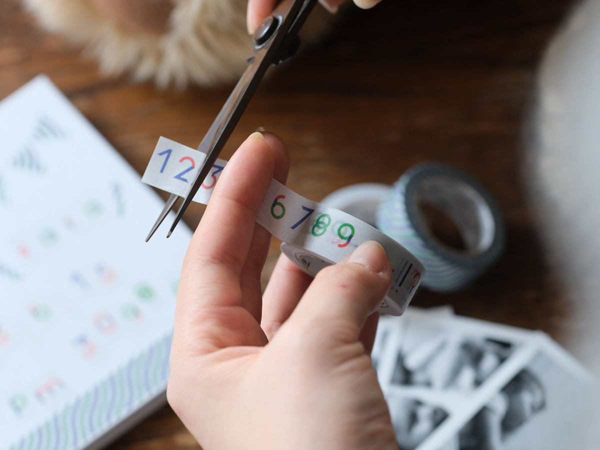 マスキングテープ mt PAPIER TIGRE Waves 15mm×7m （ マステ カモ井