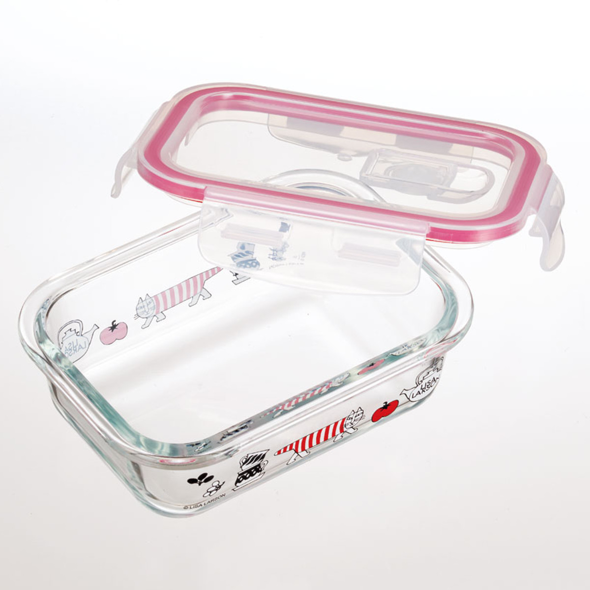 スケーター 保存容器 370ml ガラス保存容器 S リサラーソン （ ガラス