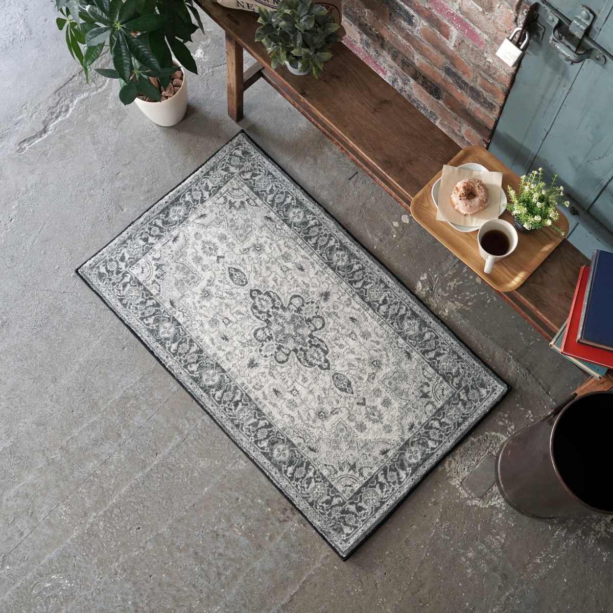 ERARE（エラーレ） 玄関マット 50x70cm 屋内 モノトーン （ 玄関 