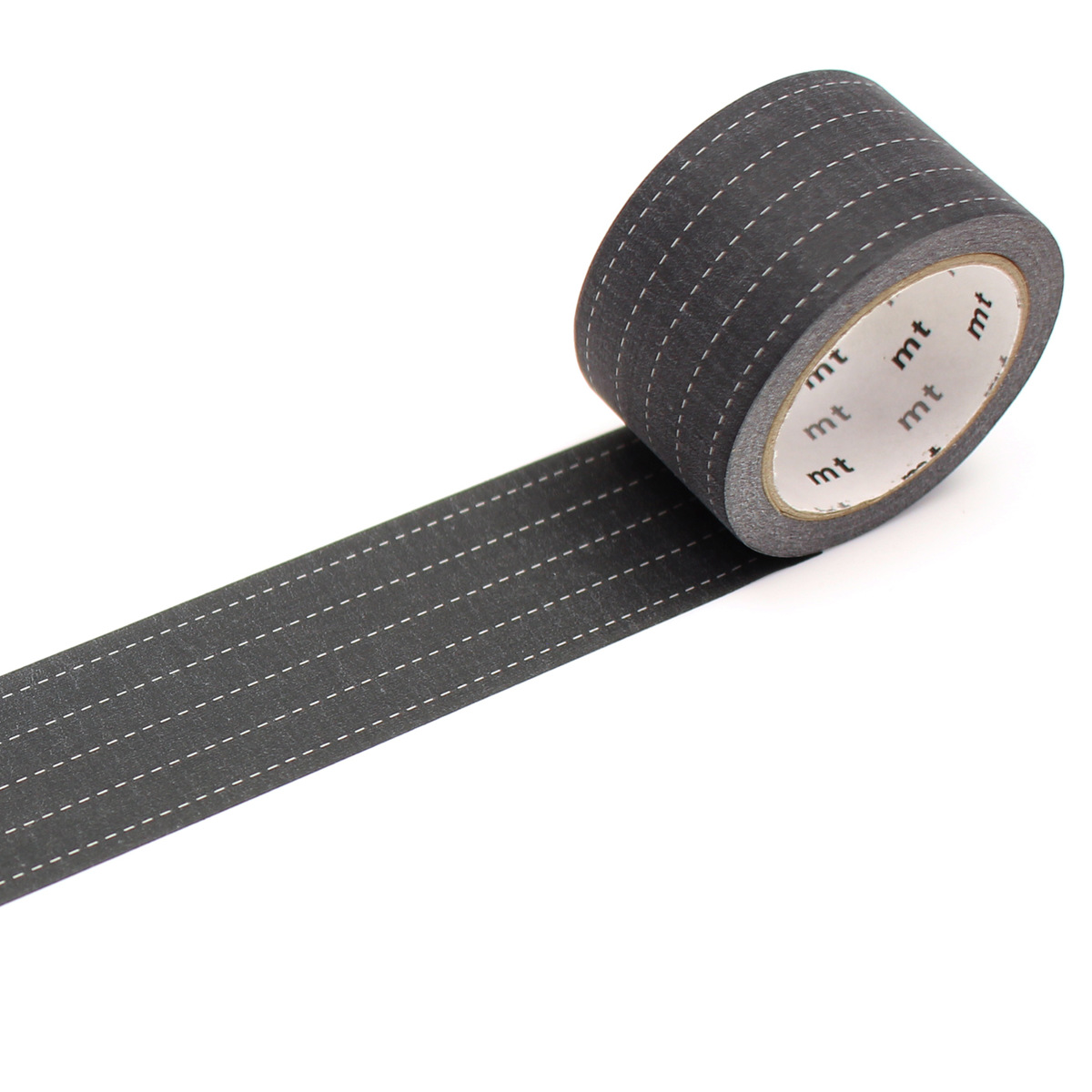 テープ・マスキングテープ Duct Tape #1 Black (Set of 2) カモ井（KAMOI） 書く描くテープ マスキングテープ 点線・黒 25mm×7m