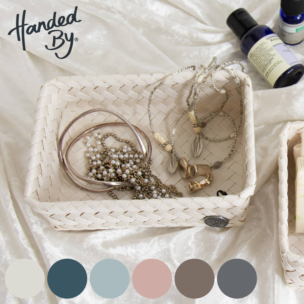 ���[�P�[�X Handed By 18x12x7 cm FIT S �i �o�X�P�b�g ���[ ��҂� �J�S ���� �ӂ��t�� �������� �������[ �j