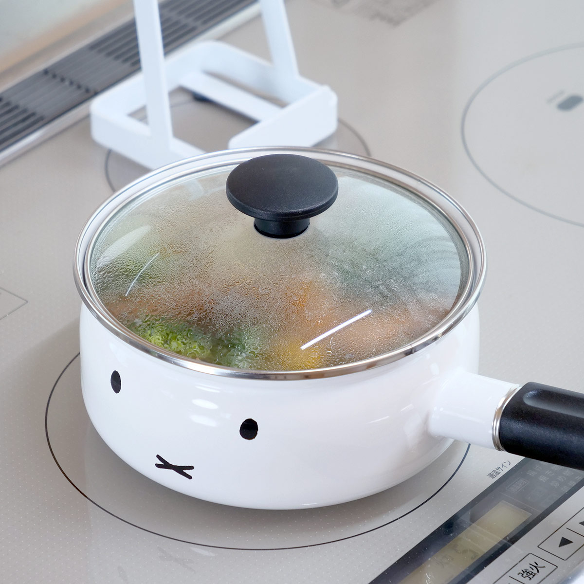 miffyface Series 片手鍋 18cm IH対応 富士ホーロー ミッフィー