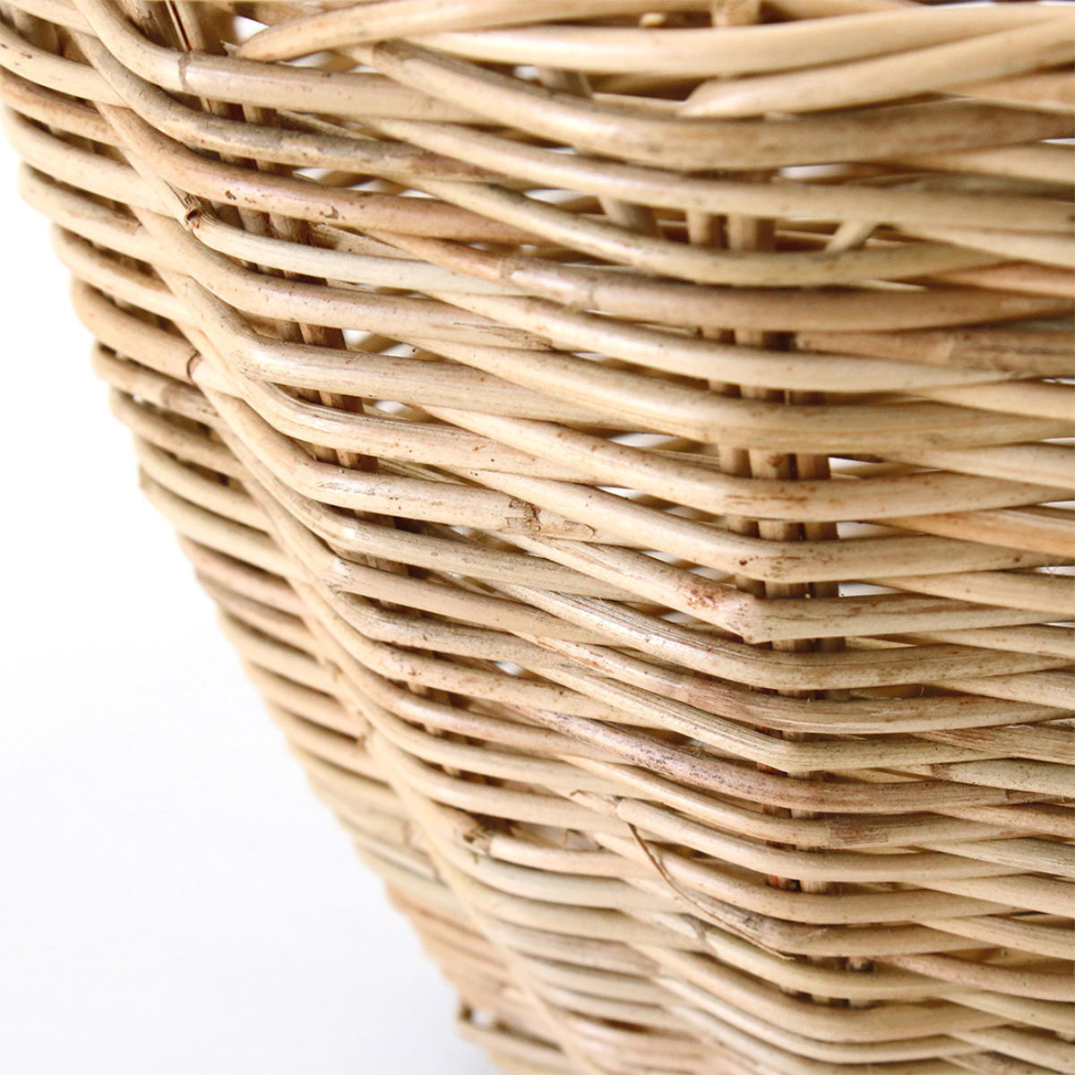 バスケット ラタン カゴ網 （ カゴ かご かごバスケット 収納 天然素材