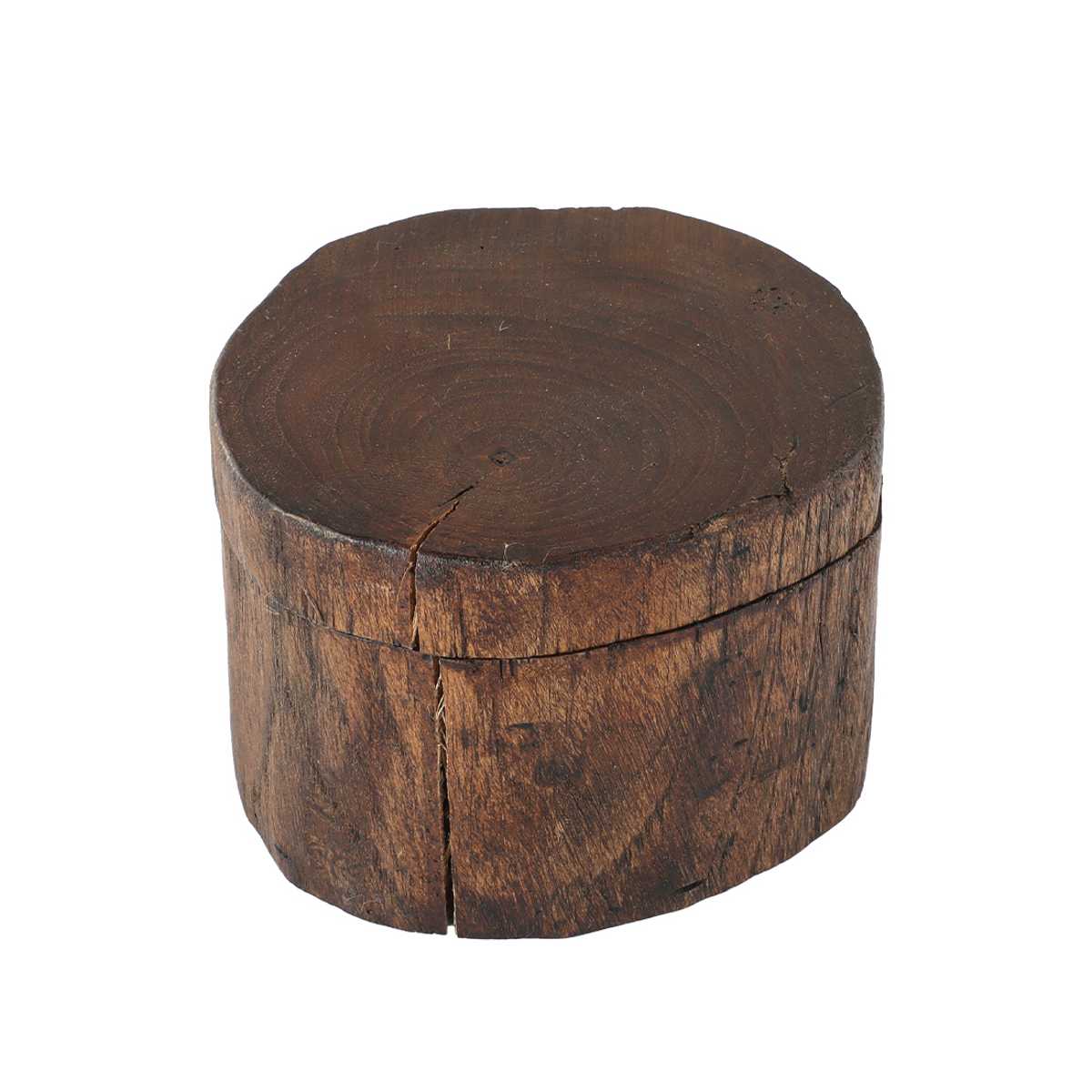 小物収納 スライドボックス ブラウン 木製 （ 収納ケース 収納ボックス