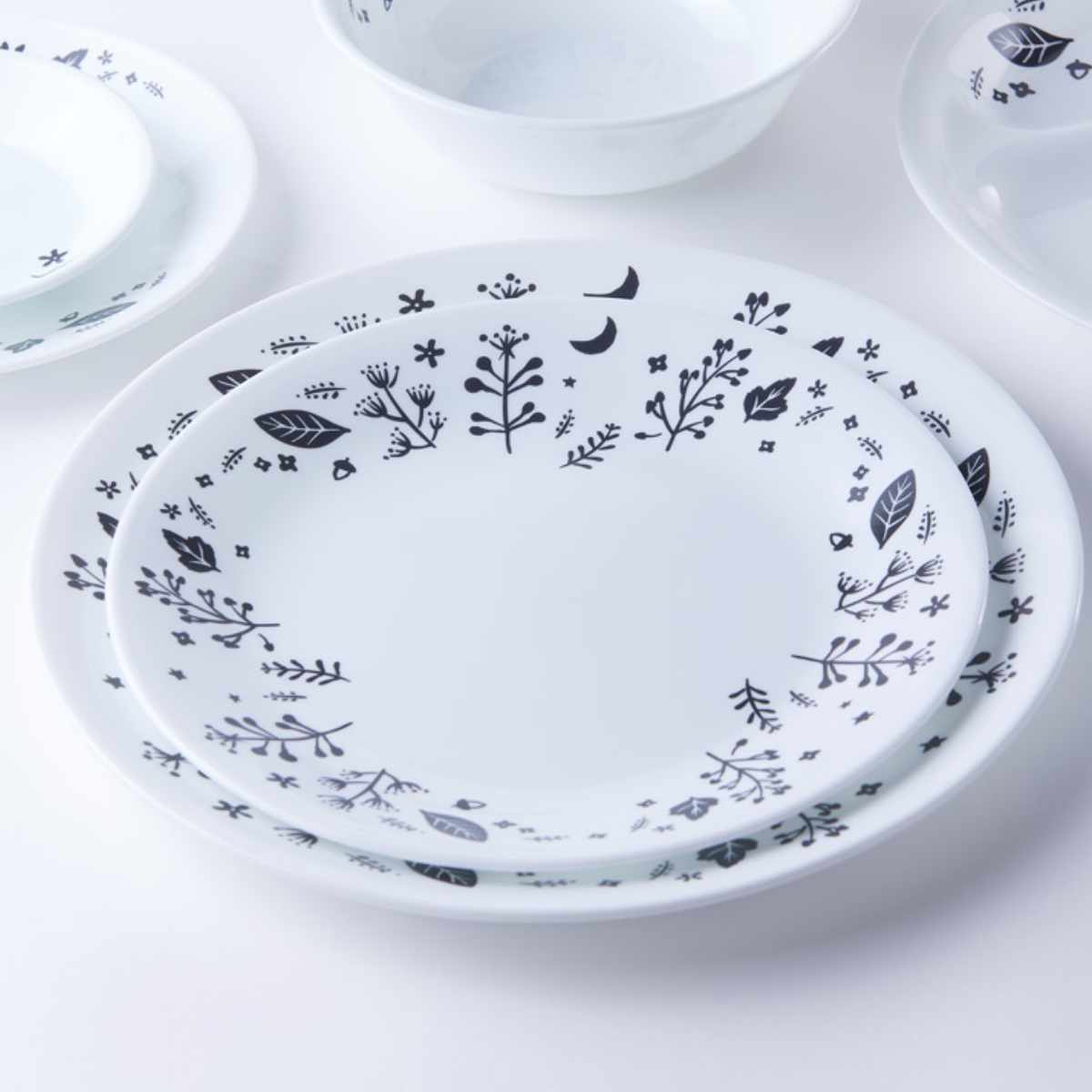 CORELLE（コレール） プレート 21.5cm CORELLE 強化ガラス 同柄5枚