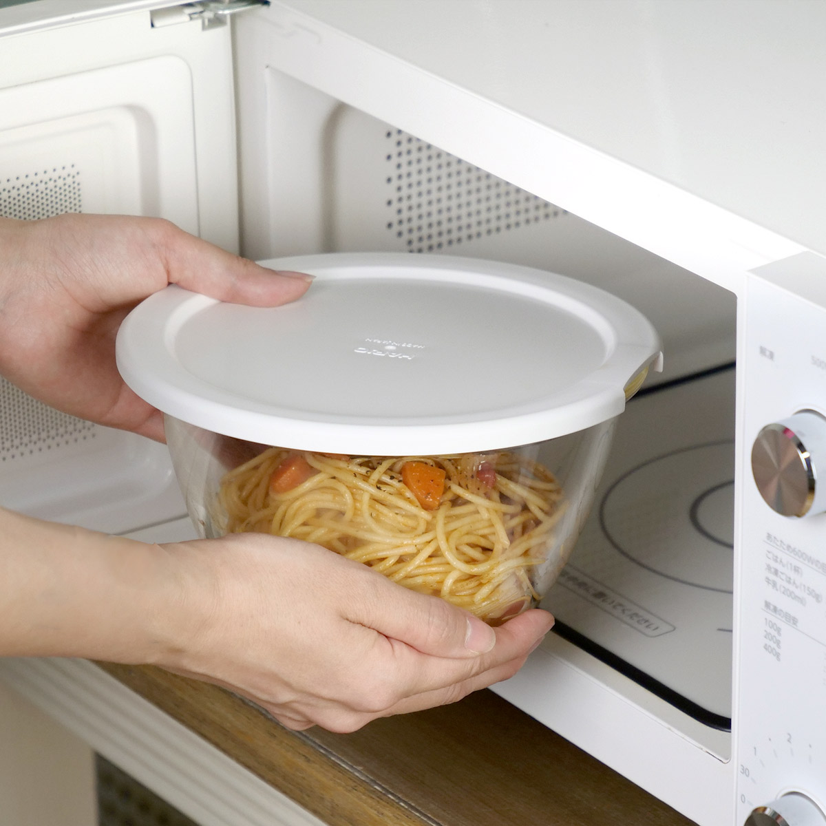 ハリオ 耐熱ガラス製ボウル 3個セット 電子レ...の詳細画像2