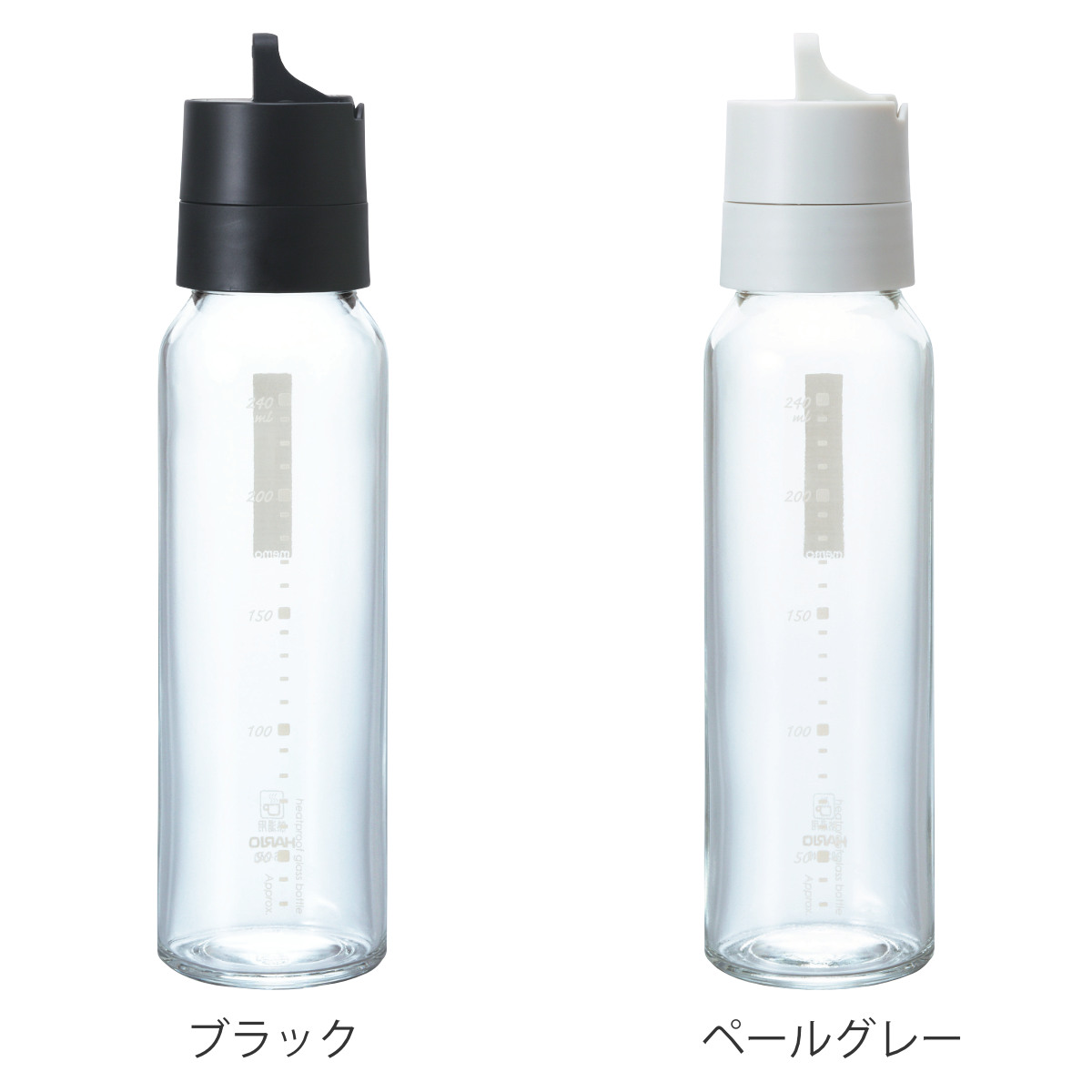 HARIO（ハリオ） ワンタッチドレッシングボトル 240ml 耐熱ガラス製