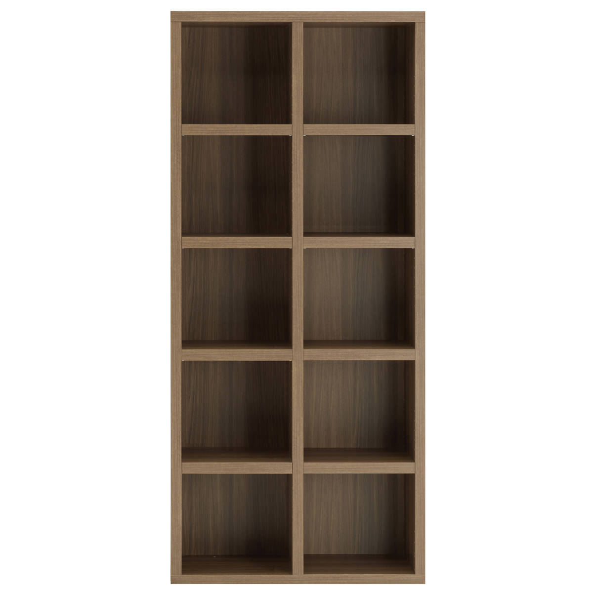 フナモコ（FUNAMOCO） 本棚 幅オーダー ブックシェルフ 5段2列 日本製