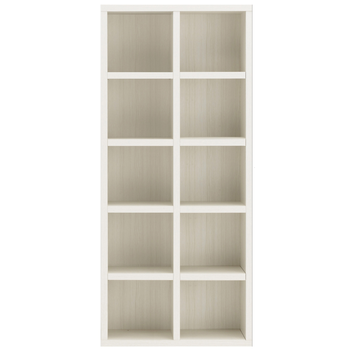 フナモコ（FUNAMOCO） 本棚 幅オーダー ブックシェルフ 5段2列 日本製