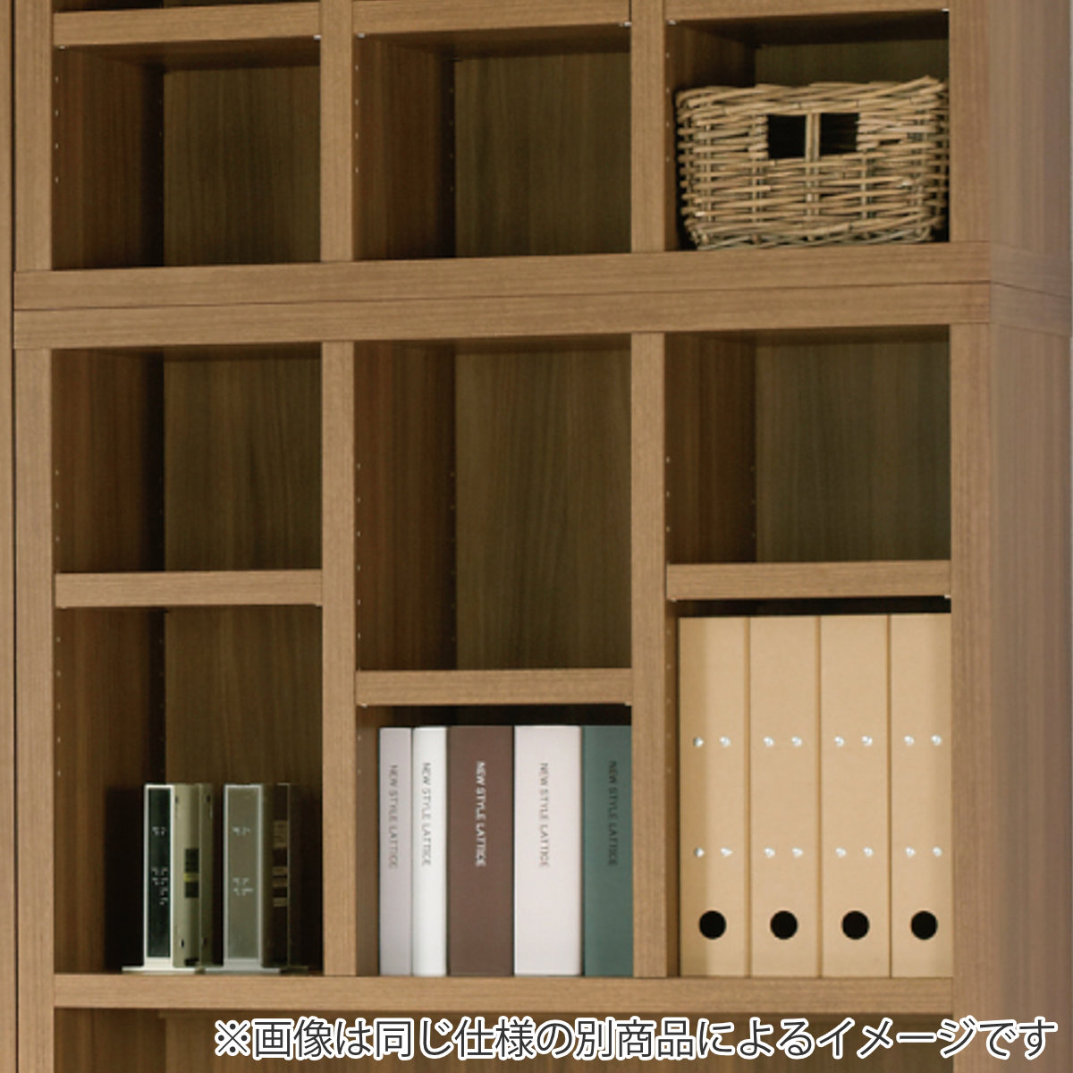 フナモコ（FUNAMOCO） 本棚 幅オーダー ブックシェルフ 3段2列 日本製