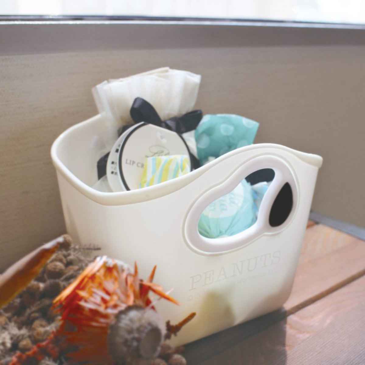 錦化成 収納ケース スヌーピー ミニやわらかバケツ 3個セット 幅13