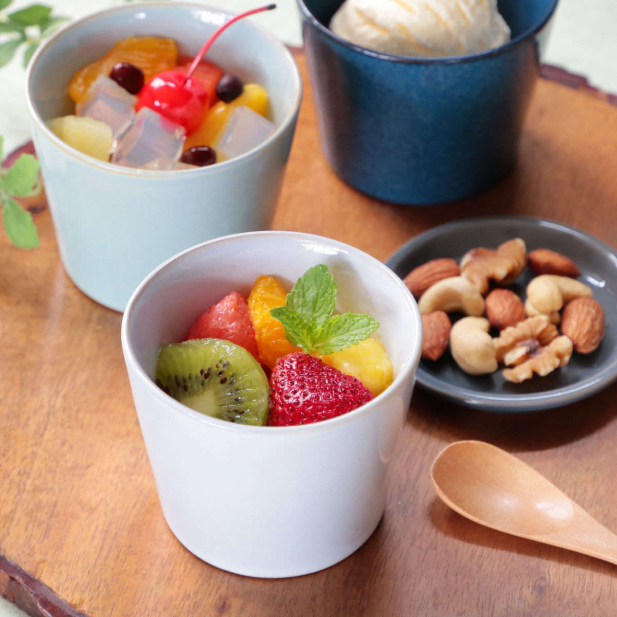 そば猪口 190ml HINATA 陶器 同色4個セット （ 食洗機対応 電子レンジ