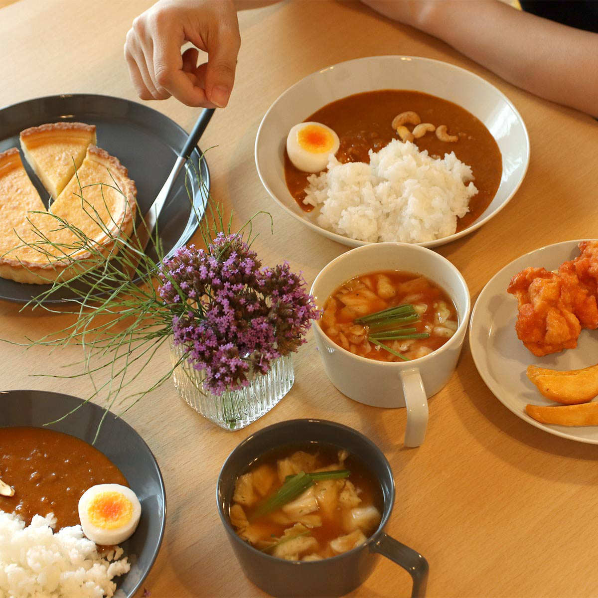 食器 5点セット Luonto ルオント 新生活 磁器 （ 食洗機対応 電子