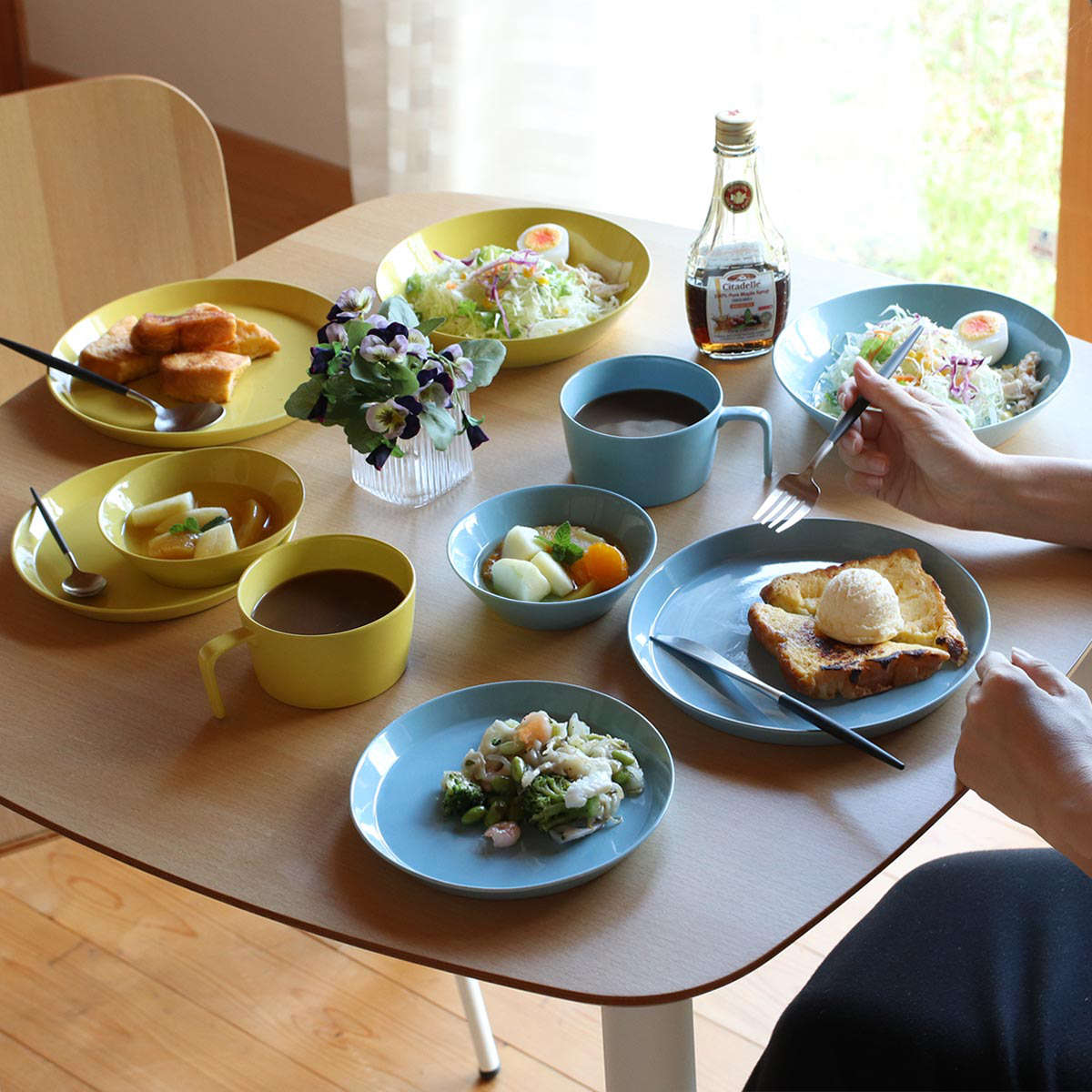 食器 5点セット Luonto ルオント 新生活 磁器 （ 食洗機対応 電子