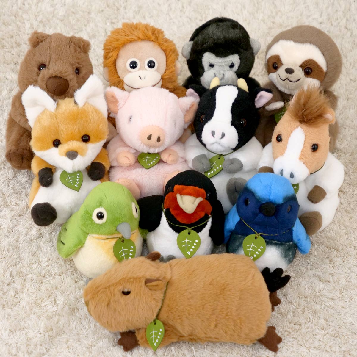 Sun Arrow（サン・アロー） ぬいぐるみ potte ブタ （ ヌイグルミ ぶた