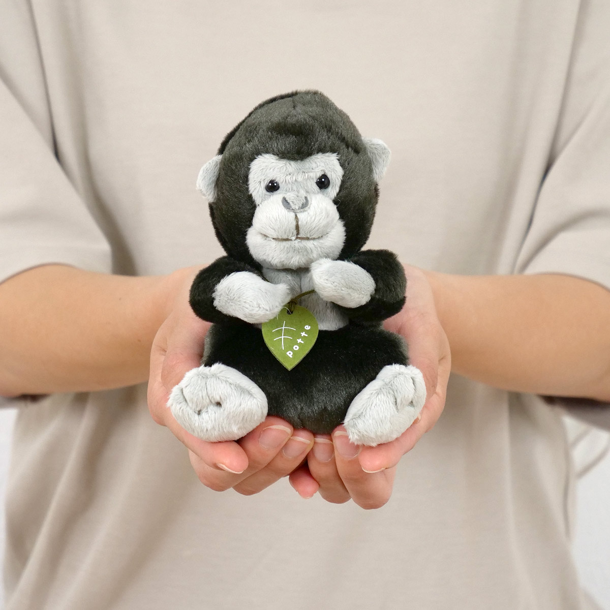 Sun Arrow（サン・アロー） ぬいぐるみ potte ゴリラ （ ヌイグルミ ご