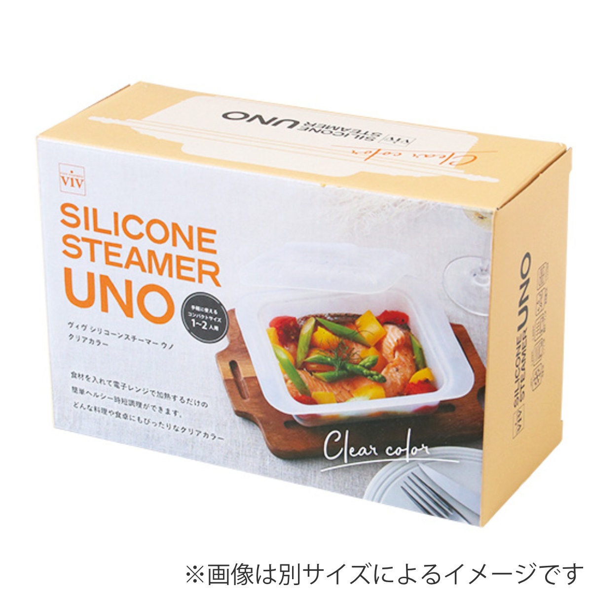 (未使用･未開封品)　ワールドクリエイト ViV シリコンスチーマー 蒸し器 レンジ調理器 デュエ レタスグリーン 59619 og8985z Amazon｜ワールドクリエイト ViV シリコンスチーマー 蒸し器 レンジ