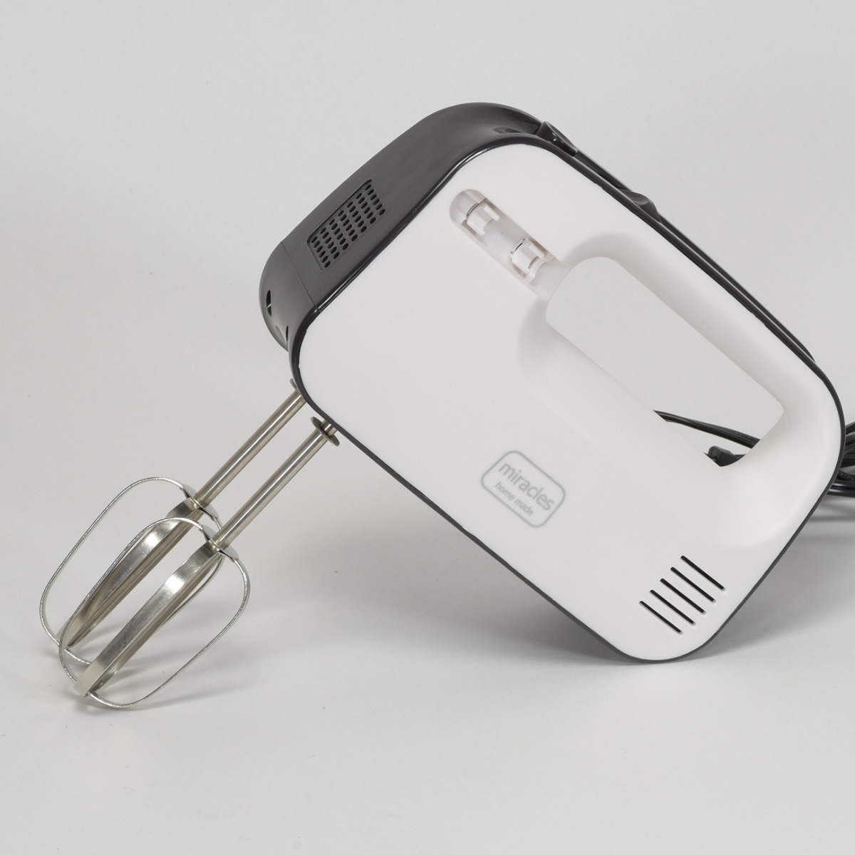 パール金属 電動ハンドミキサー 3段階スピード調整 ミラクルス2 泡立て