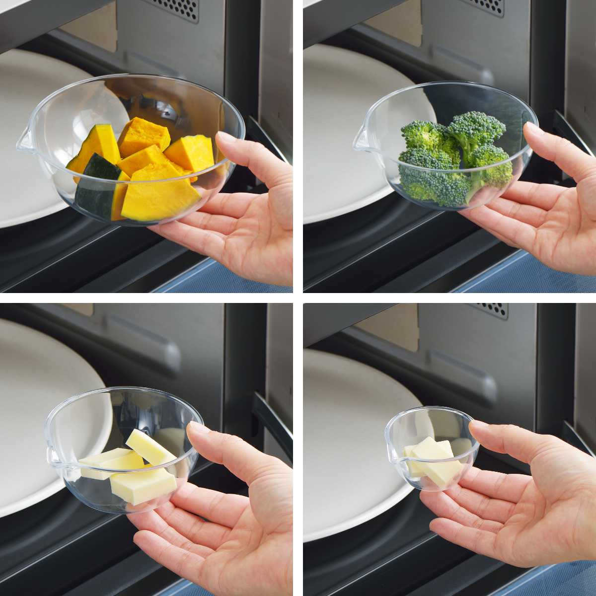 and（ヨシカワ） ボウル 4点セット and 軽くて割れないレンジボウル 食