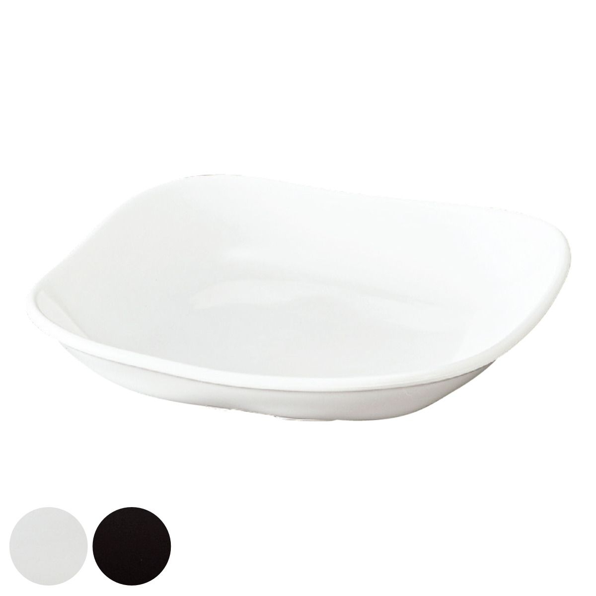 小皿 HAKOYA プレート S 13cm モダンスクエア プラスチック （ 食洗機対応