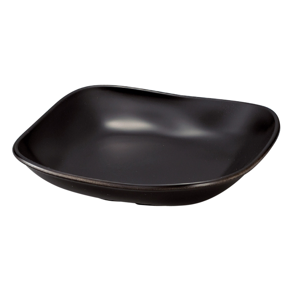 HAKOYA プレート S 13cm モダンスクエア プラスチック 3枚セット （ 食