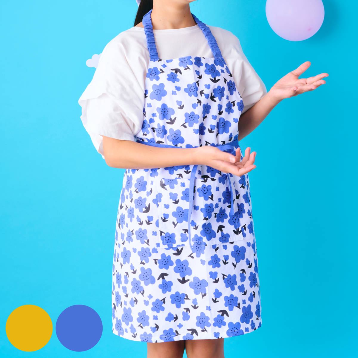 食器・キッチン用品 ONLYCHILD♡花かごエプロン