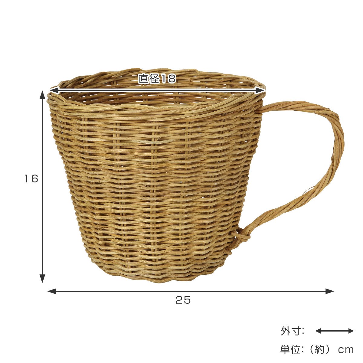 SPICE of Life（スパイス オブ ライフ） バスケット MERRY ポット