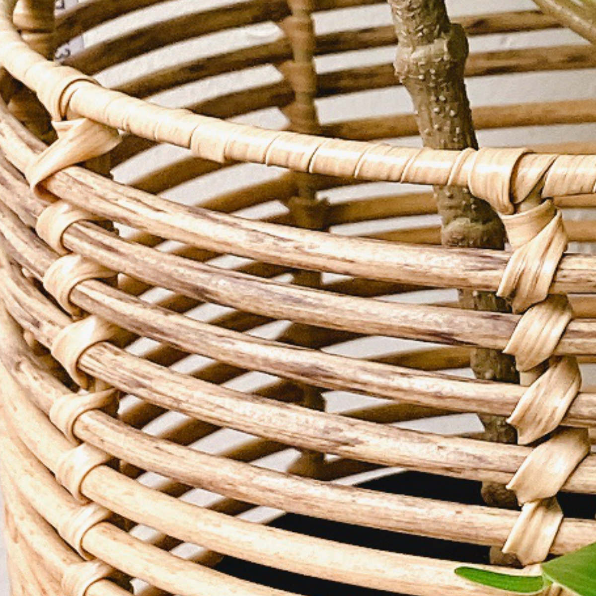 バスケット トーク PEPP ラウタ ラウンドL （ かご ラタン風 収納 カゴ