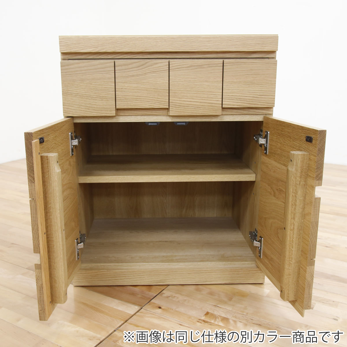 丸田木工 仏壇キャビネット 開き戸 ウォールナット 日本製 ARK 約幅