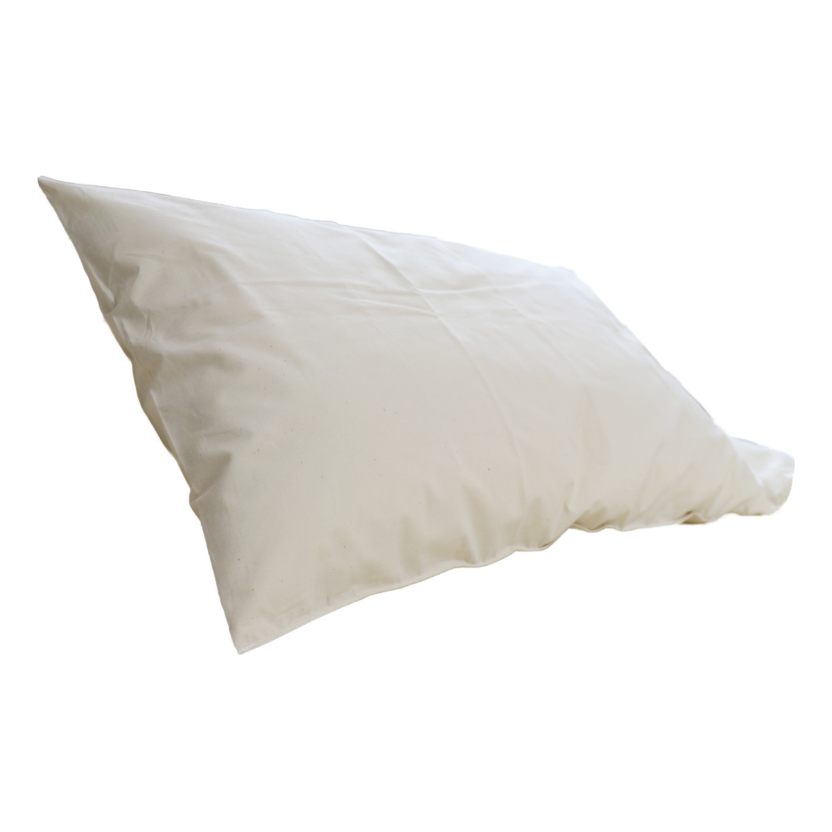 枕カバー 2枚入 防ダニ 綿100％ 高密度 35×55cm用 日本製 （ 枕 カバー